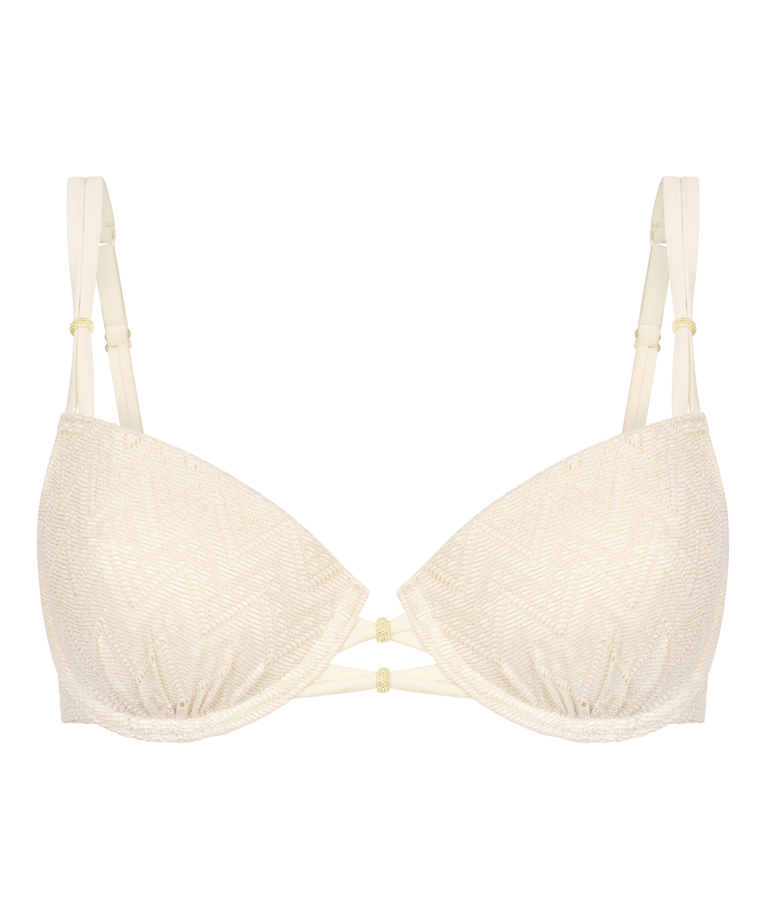 Bikinitop Crochet, Wit