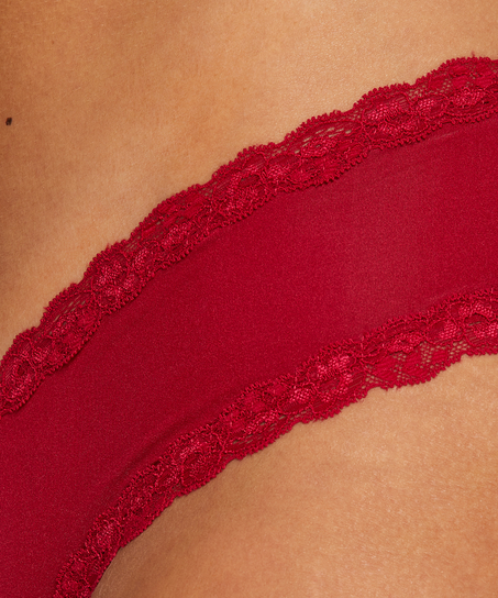 V-shape micro brazilian, Roze