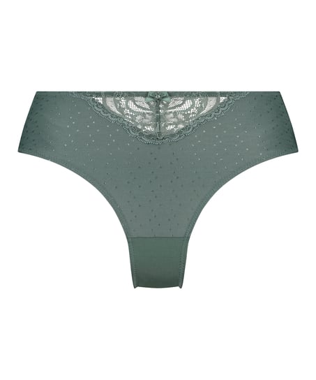 Slip taille haute Sophie, Vert