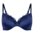 Voorgevormde beugel bh Lace & Shine, Blauw