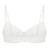 Soutien-gorge &agrave; armatures non-rembourr&eacute; Pointelle, Blanc