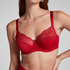 Soutien-gorge &agrave; armatures non-pr&eacute;form&eacute; Sophie, Rouge