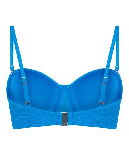 Haut de bikini Porto, Bleu