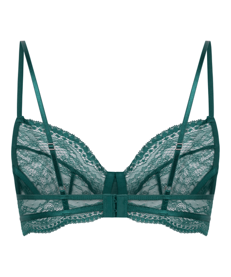 Soutien-gorge non-rembourr&eacute; &agrave; armatures Isabelle, Vert