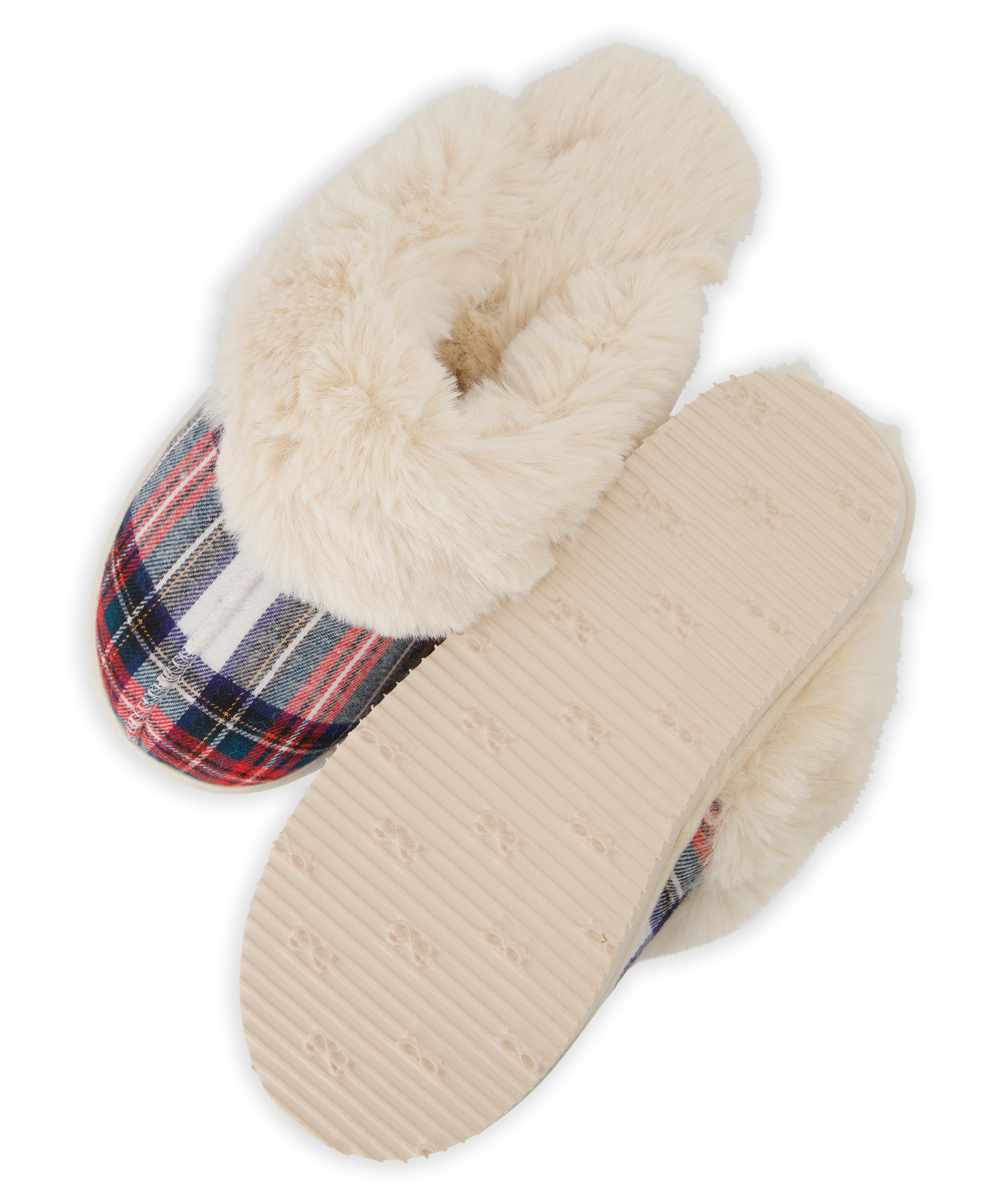 Teddy slippers, Wit, main