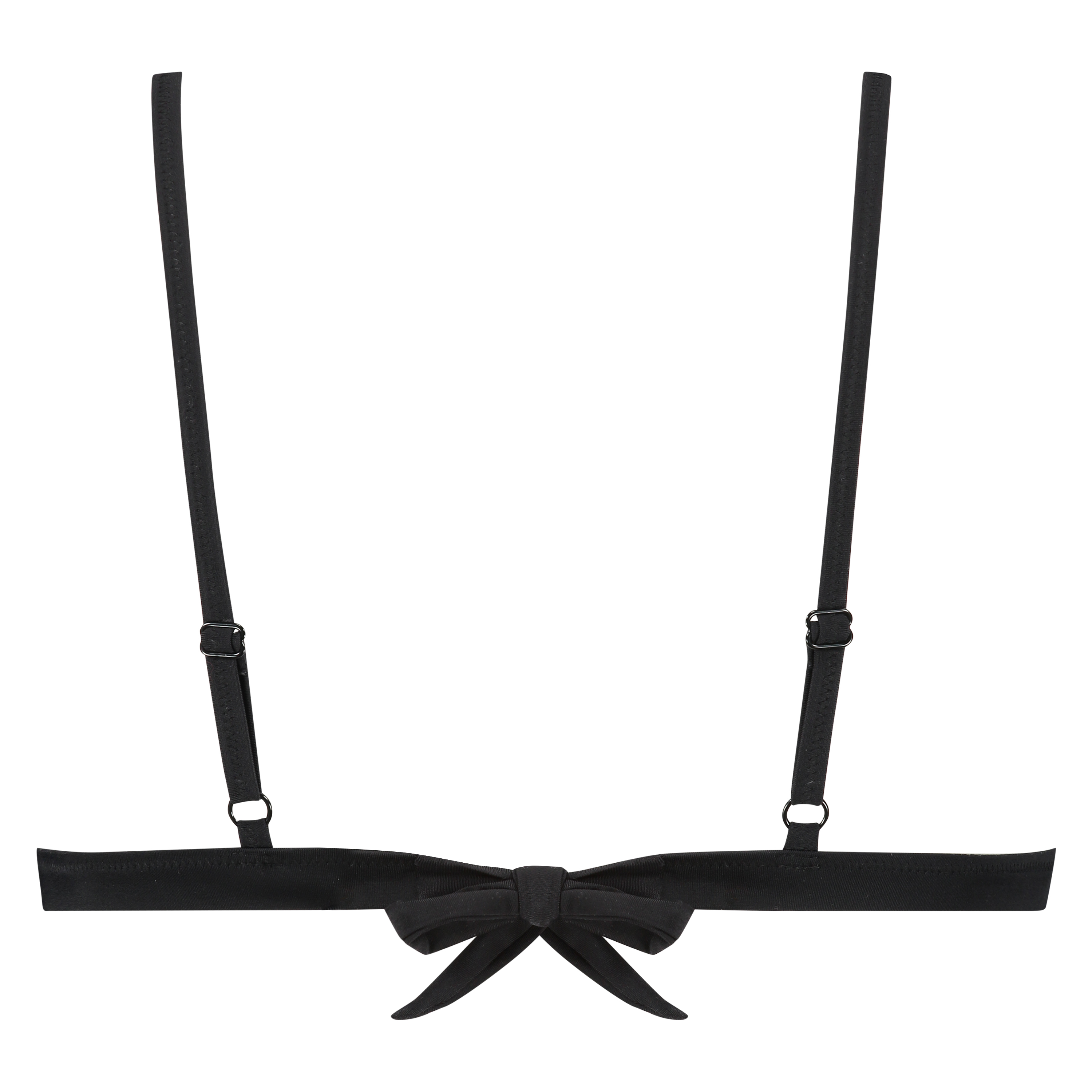 Haut de bikini Triangle Pride, Noir, main