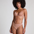 Soutien-gorge à armatures préformé Plunge, Brun