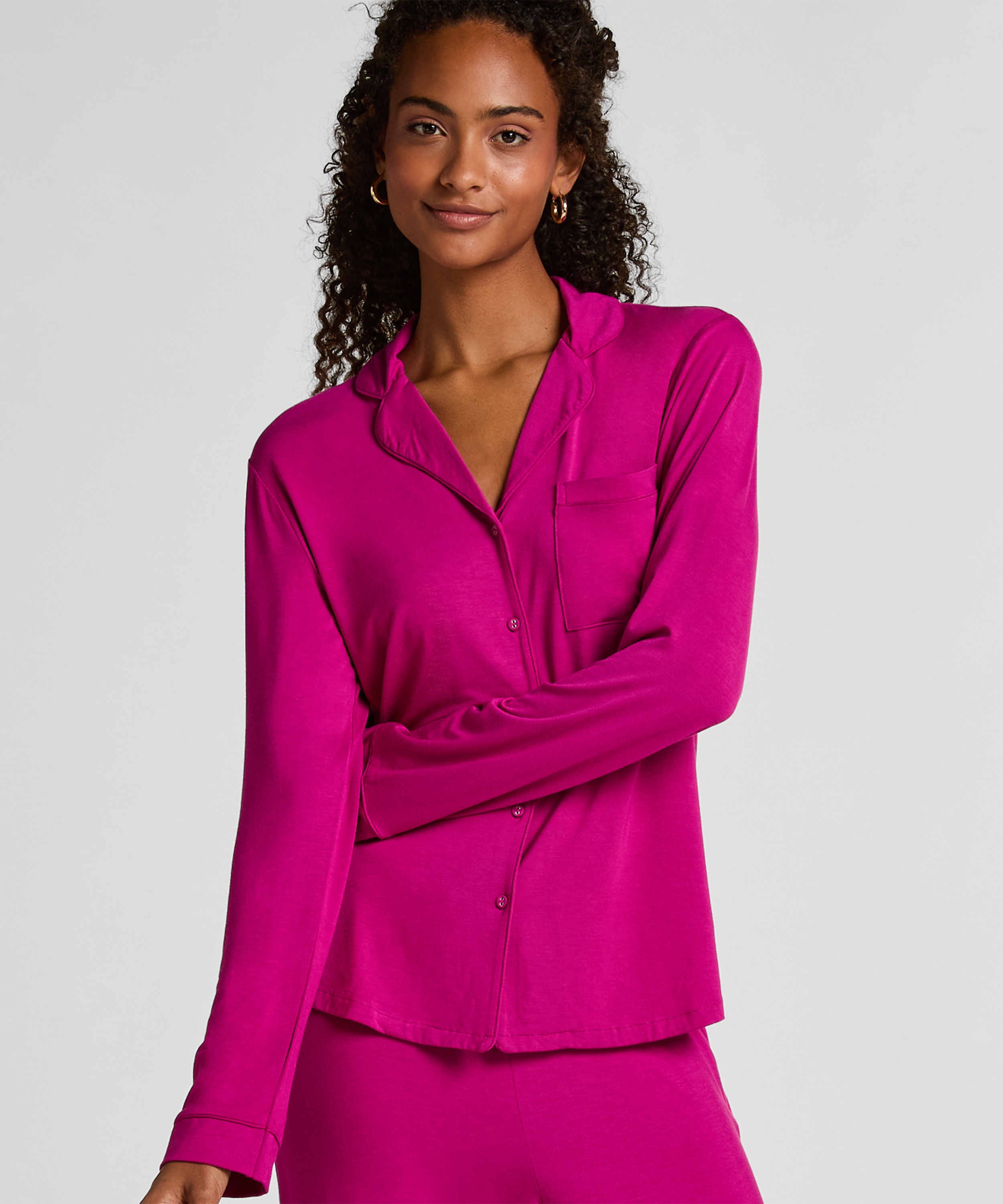 Jacket Jersey Essential, Roze, main
