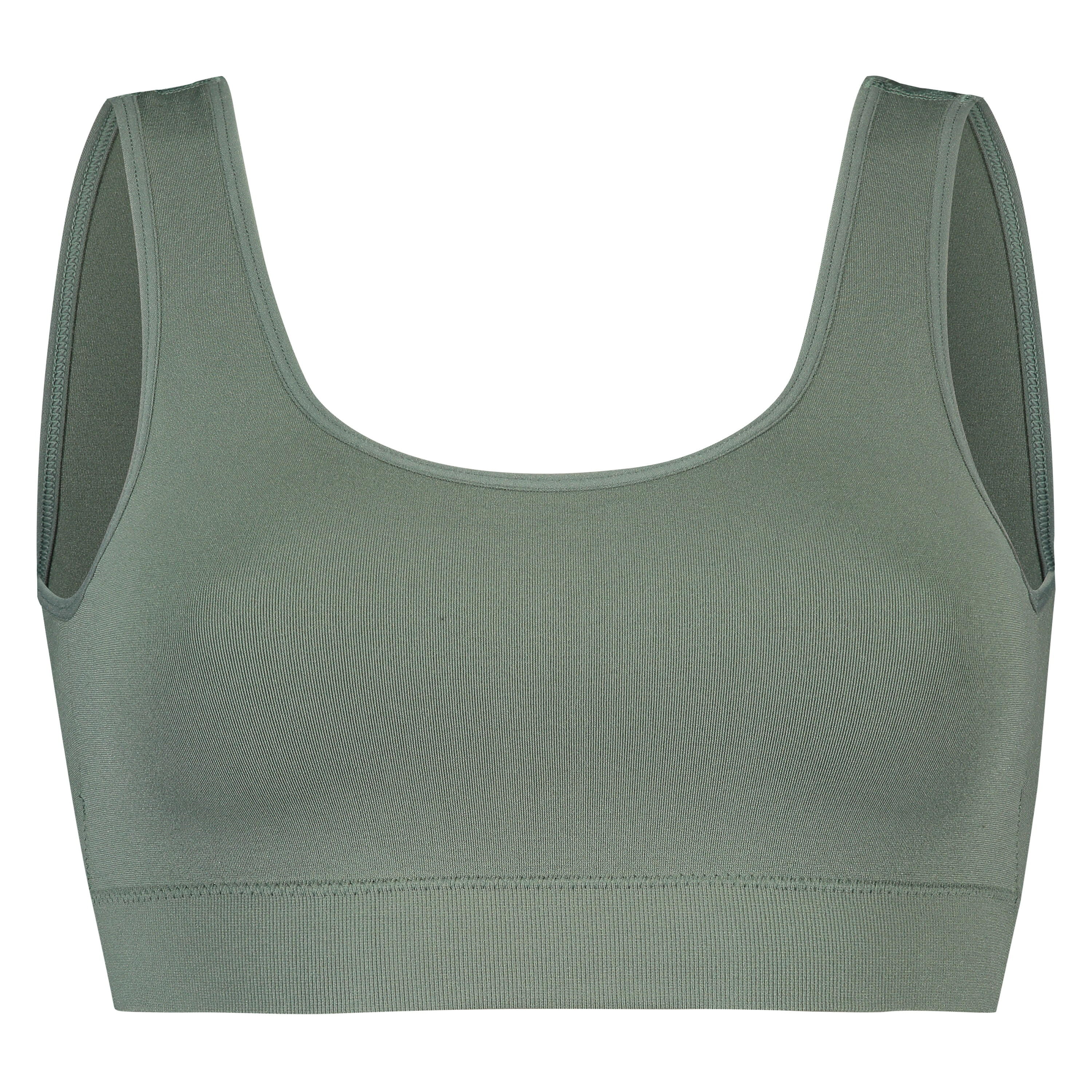 Brassi&egrave;re sans couture, Vert, main