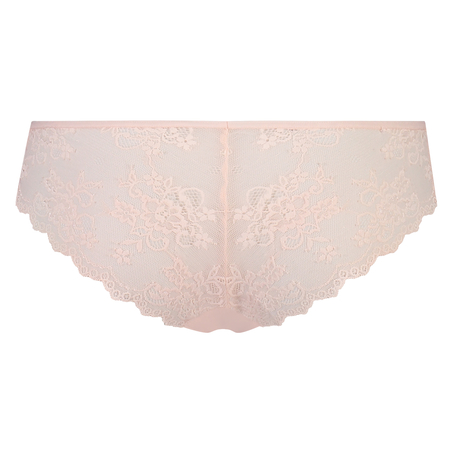 Invisible brazilian Lace Back, Roze
