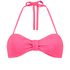 Bandeau bikinitop Crinkle, Roze