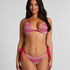 Triangel bikinitop Cali, Roze