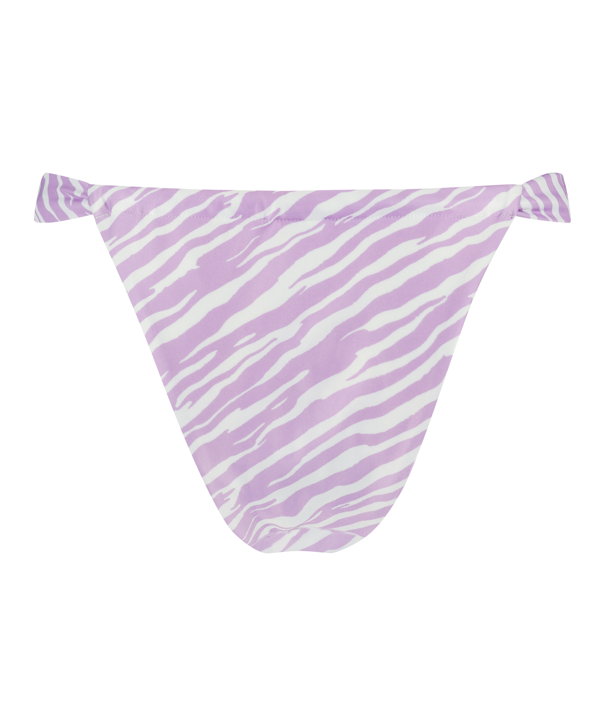 Bas de bikini échancré Zebra, Pourpre, main