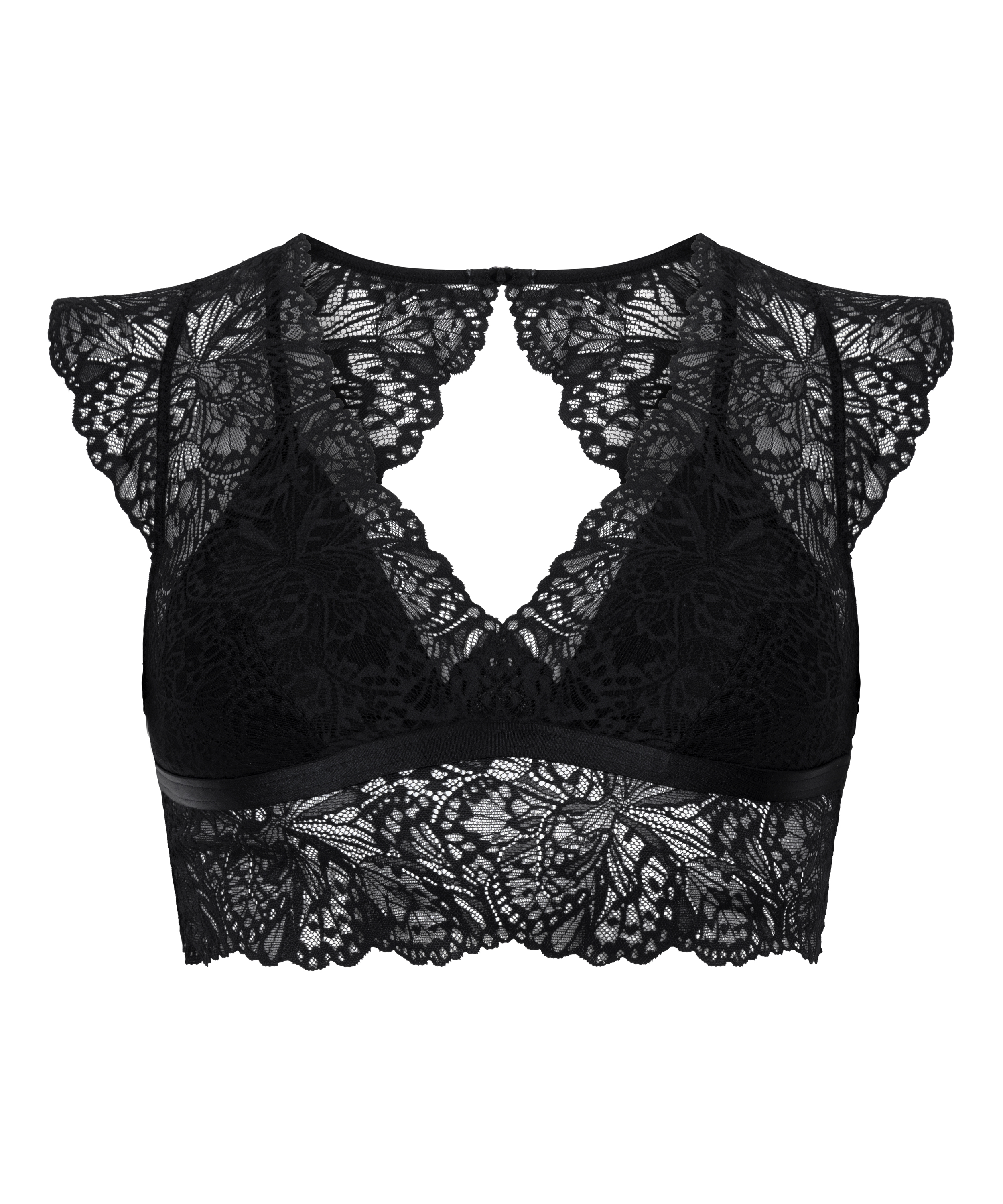 Bralette Posie, Zwart, main