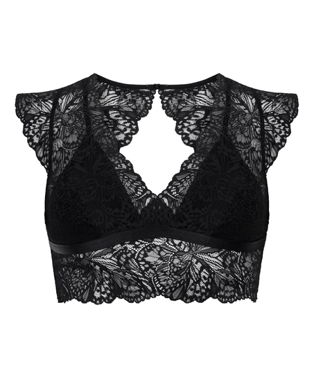 Bralette Posie, Zwart