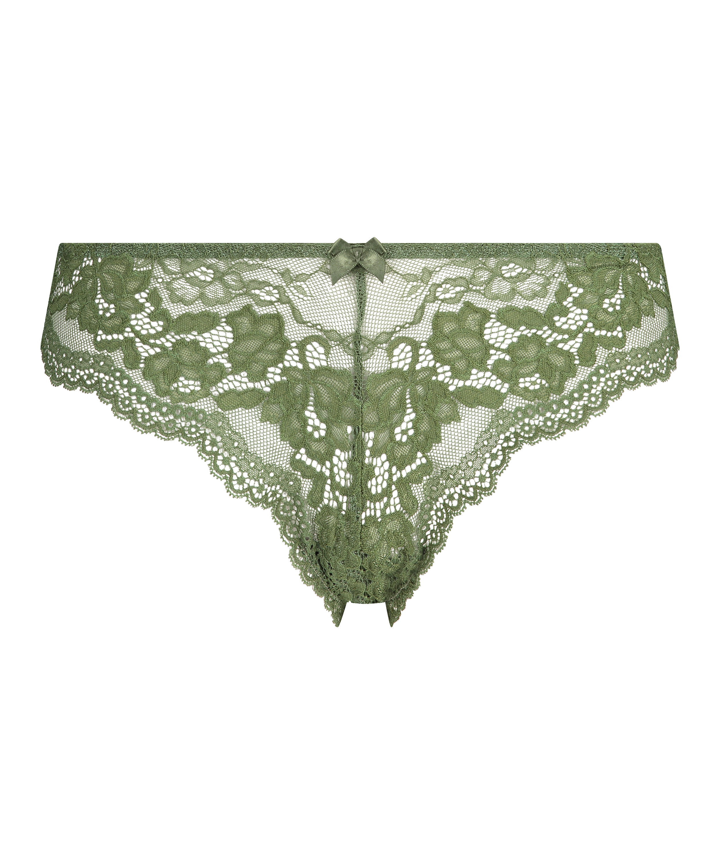 Slip br&eacute;silien Chelsey, Vert, main