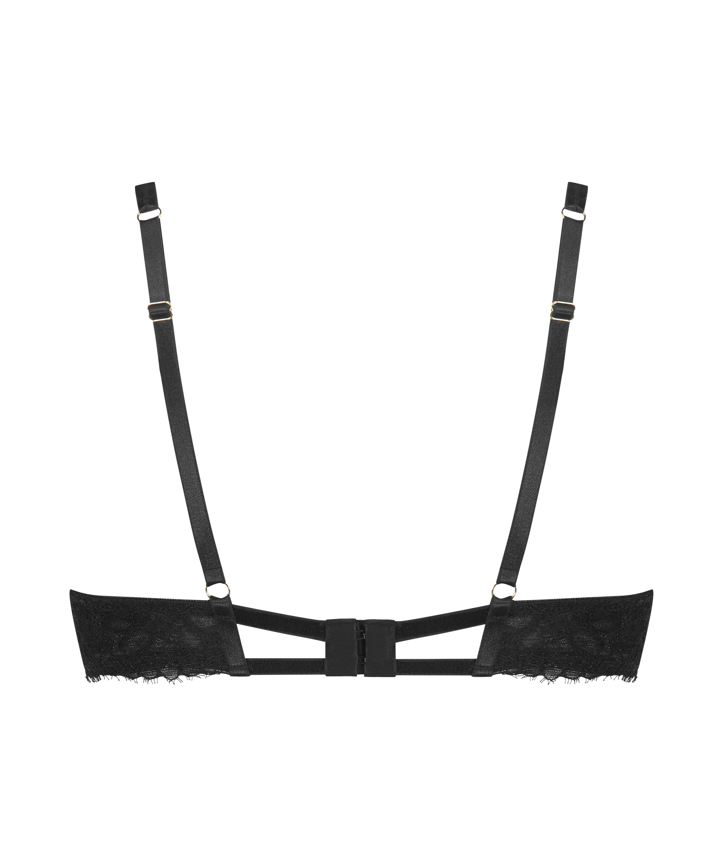 Soutien-gorge &agrave; armatures non-pr&eacute;form&eacute; Fleur Nyakim, Noir, main