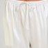 Pantalon Satin, Blanc