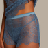 Shorts Lace Delphine, Bleu