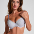 Soutien-gorge &agrave; armatures rembourr&eacute; Lauren, Pourpre