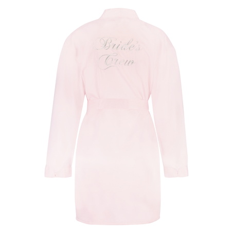 Kimono Satin Brides Crew, Roze