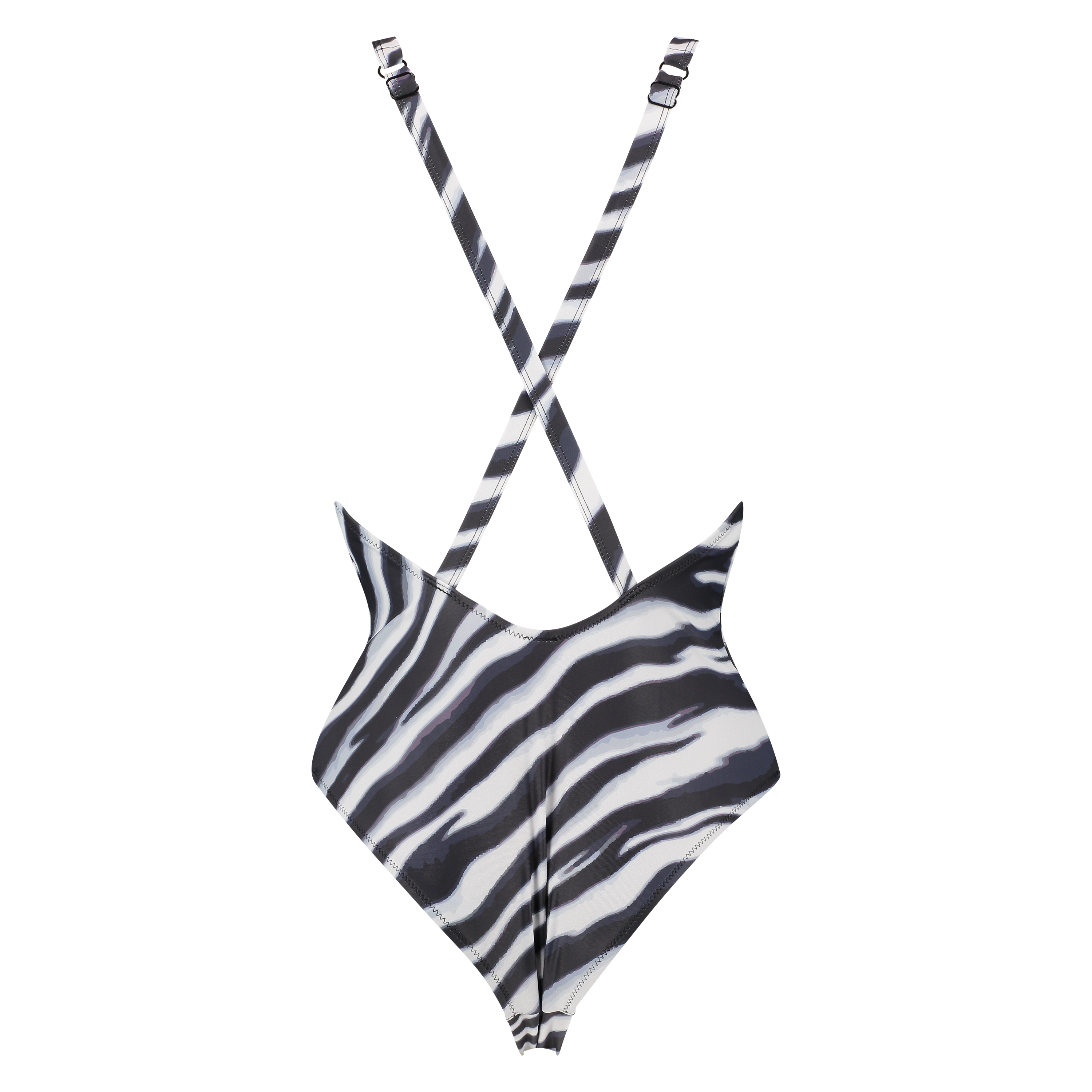 Maillot de bain Zebra, Noir, main