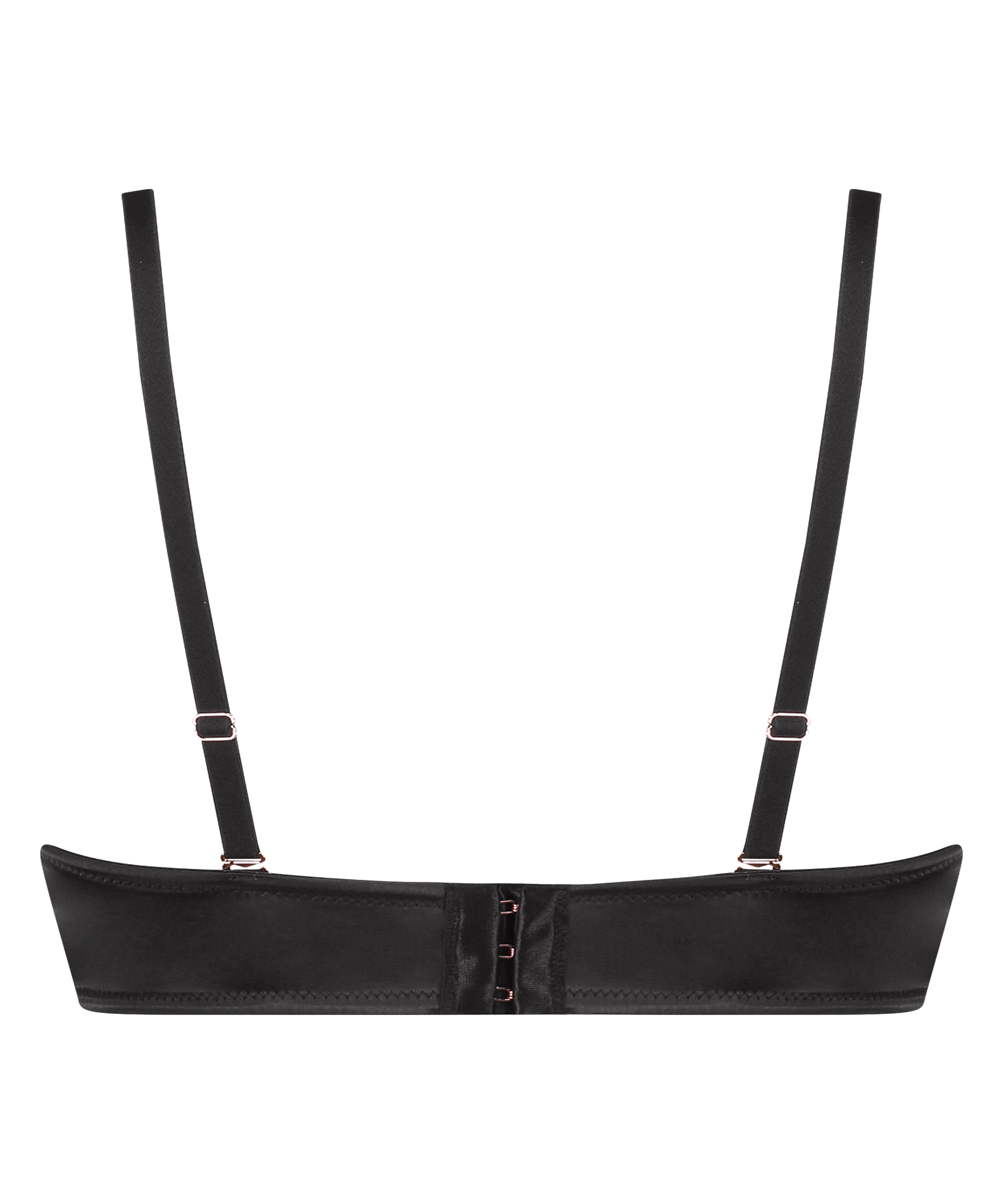 Voorgevormde strapless beugel bh Chalice, Zwart, main