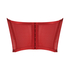 Bustier sans bonnets Violet, Rouge