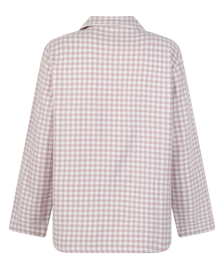Pyjamatop Flanel Essentials, Paars