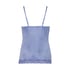 Camisole velours Dentelle, Bleu
