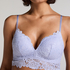 Soutien-gorge préformé sans armatures longline Shiloh, Pourpre