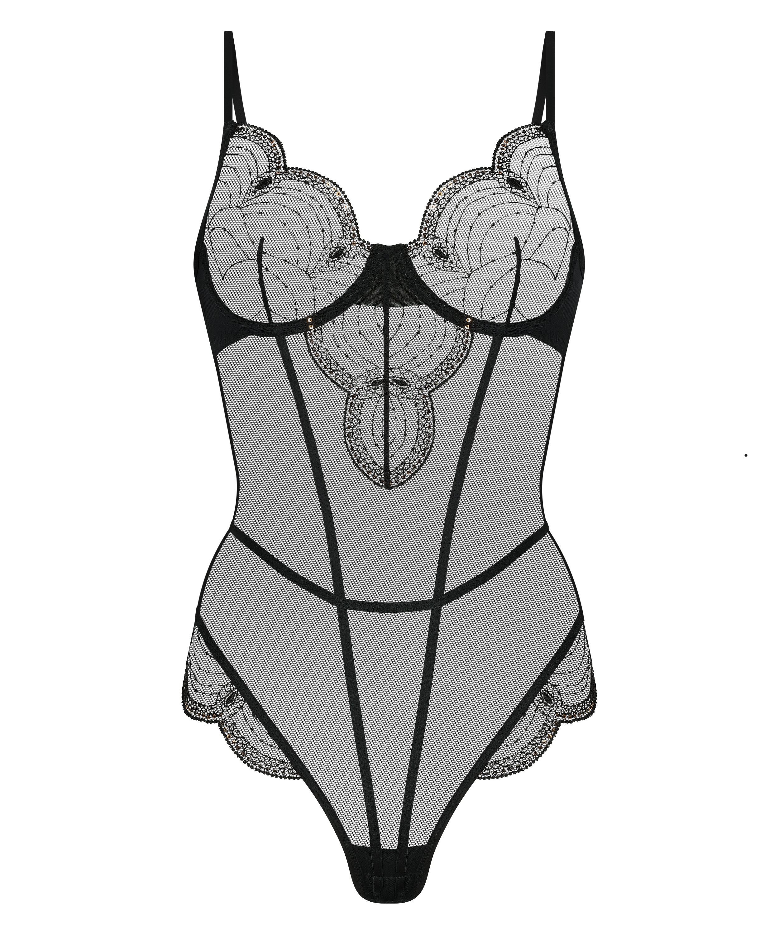 Body Ruby, Noir, main