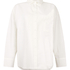 Top de pyjama Coton Seersucker, Blanc