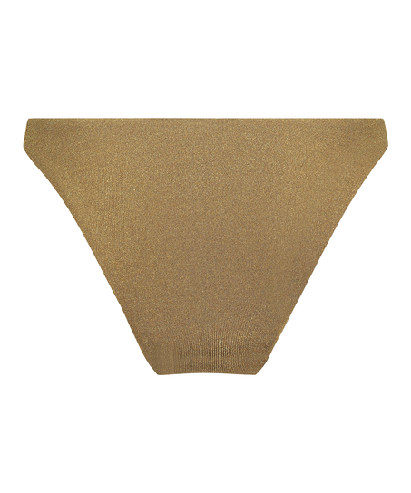 Slip de Bikini &Eacute;chancr&eacute;s Goldie Shimmer, Jaune