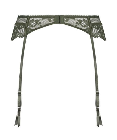 Porte jarretelle Anna, Vert