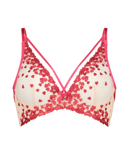 Soutien-gorge &agrave; armatures non-pr&eacute;form&eacute; Amora, Rose