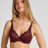 Soutien-gorge &agrave; armatures non-pr&eacute;form&eacute; Diva, Rouge