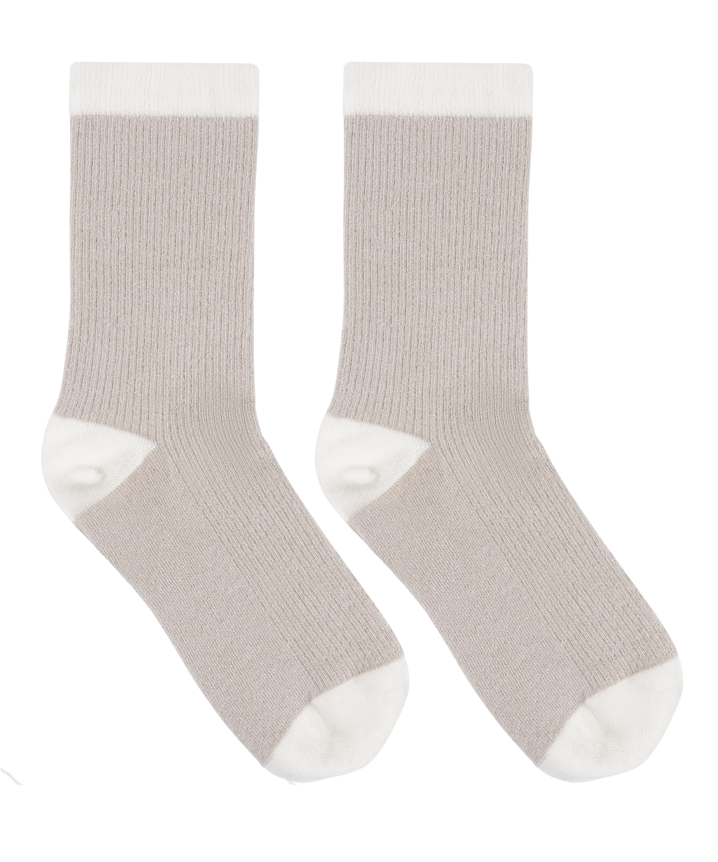 Chaussettes courtes en modal, Beige, main