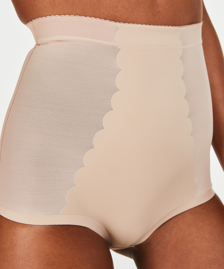 Corrigerende hoge tailleslip - Level 3, Beige