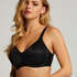 Niet voorgevormde beugel bh Minimizer, Zwart