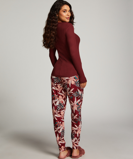 Pantalon de pyjama Jersey, Brun