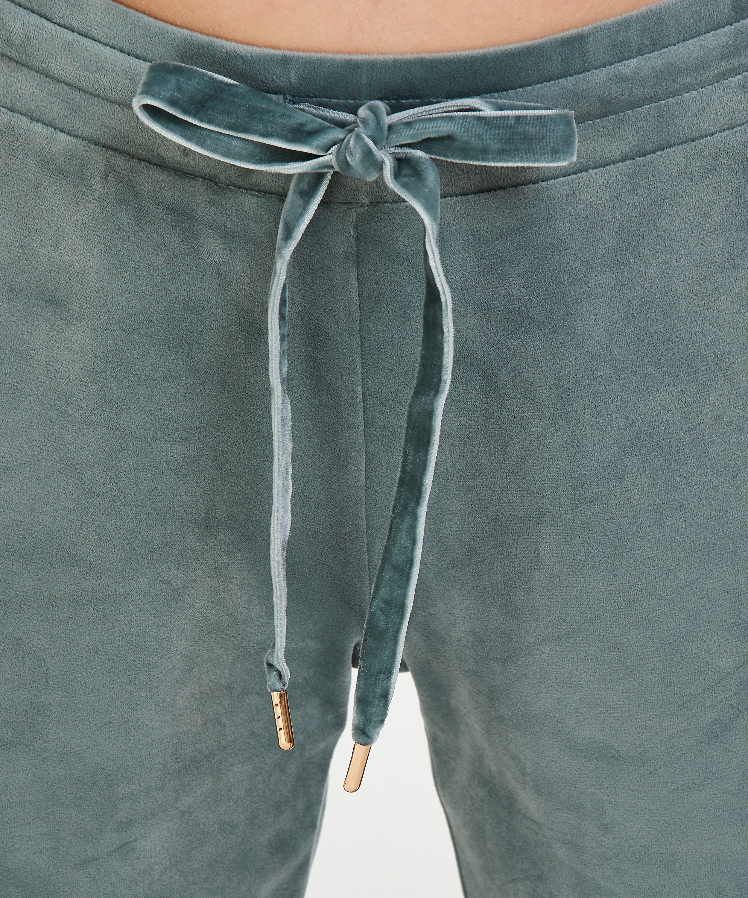 Petite Joggingbroek Velours, Groen, main