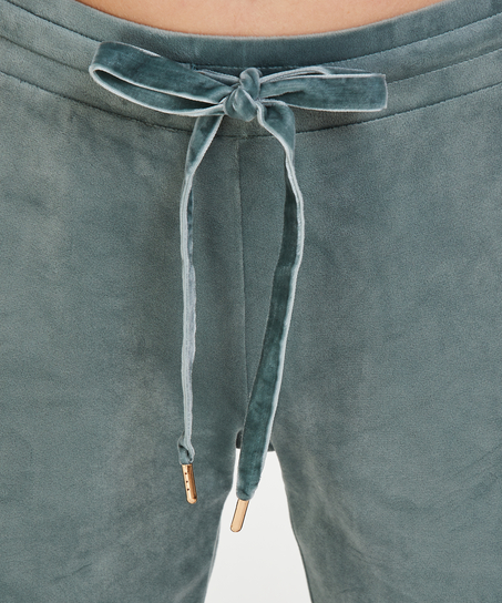 Petite Joggingbroek Velours, Groen