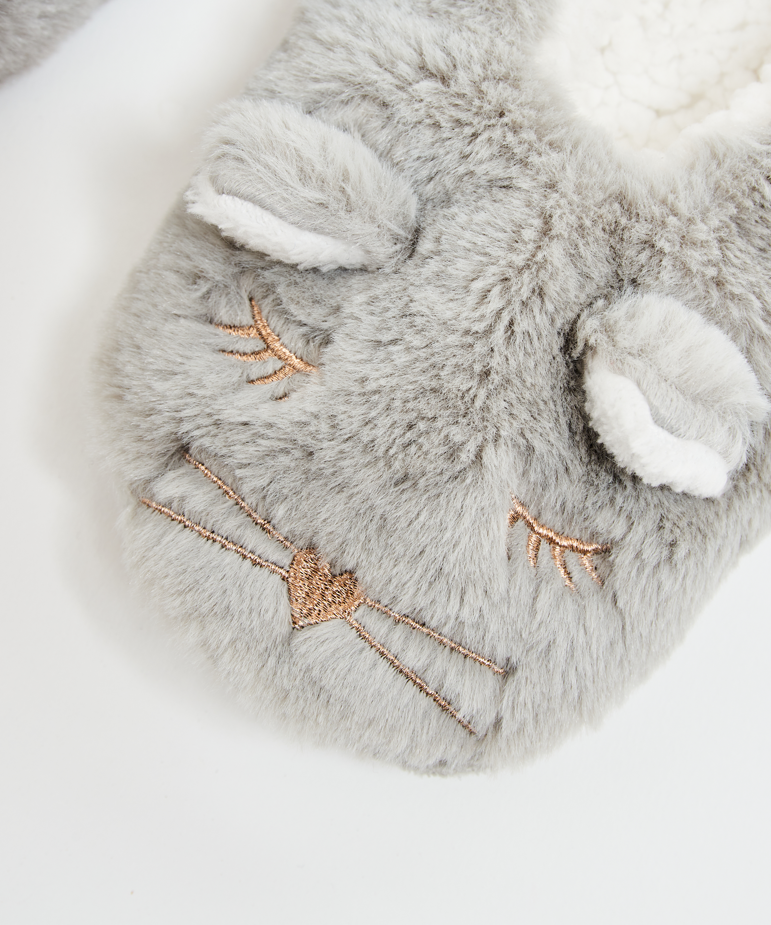 Sloffen, Grijs, main