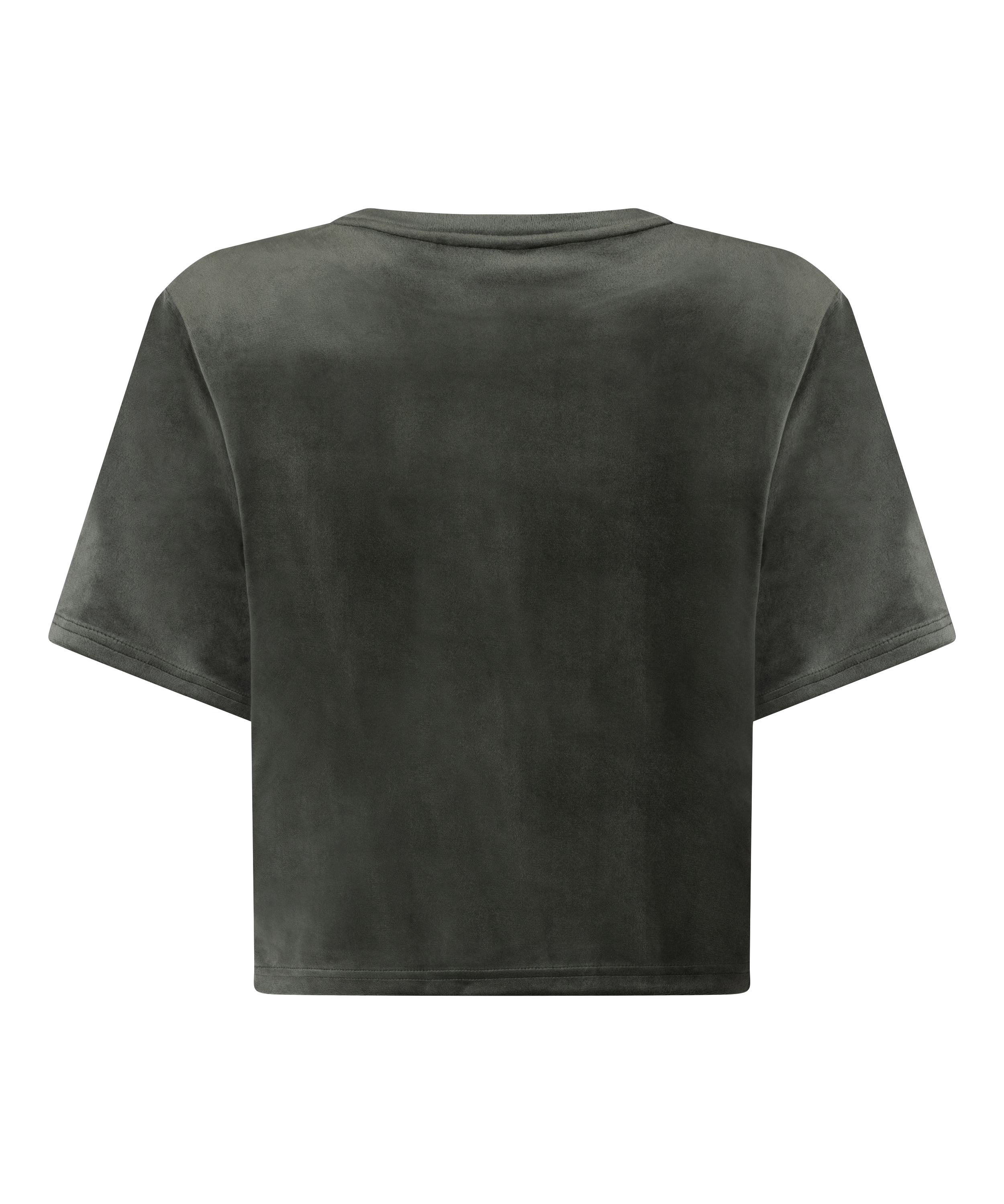 Top Velours Pocket, Groen, main