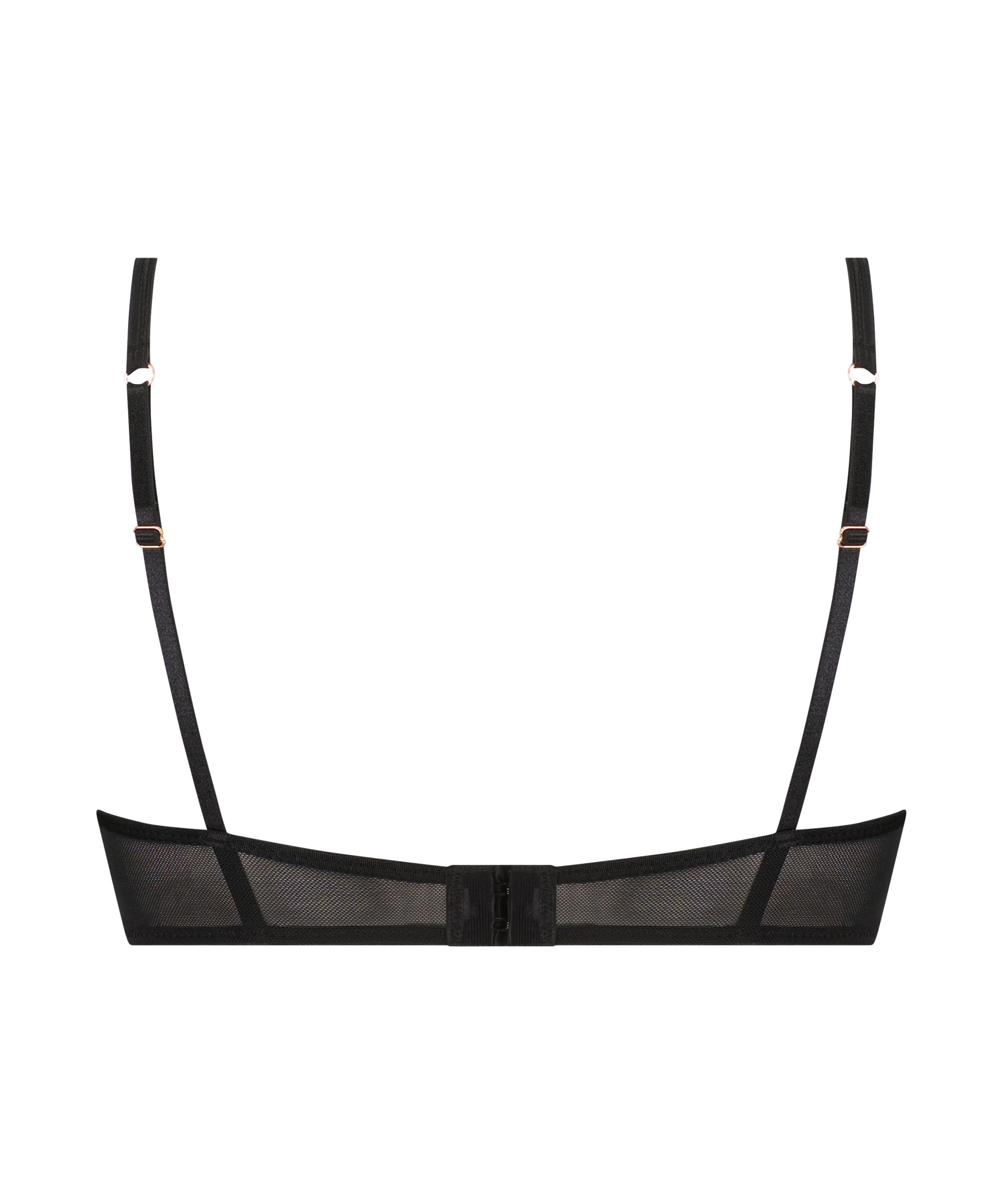 Soutien-gorge Iggy &agrave; armatures pr&eacute;form&eacute; longline, Noir, main