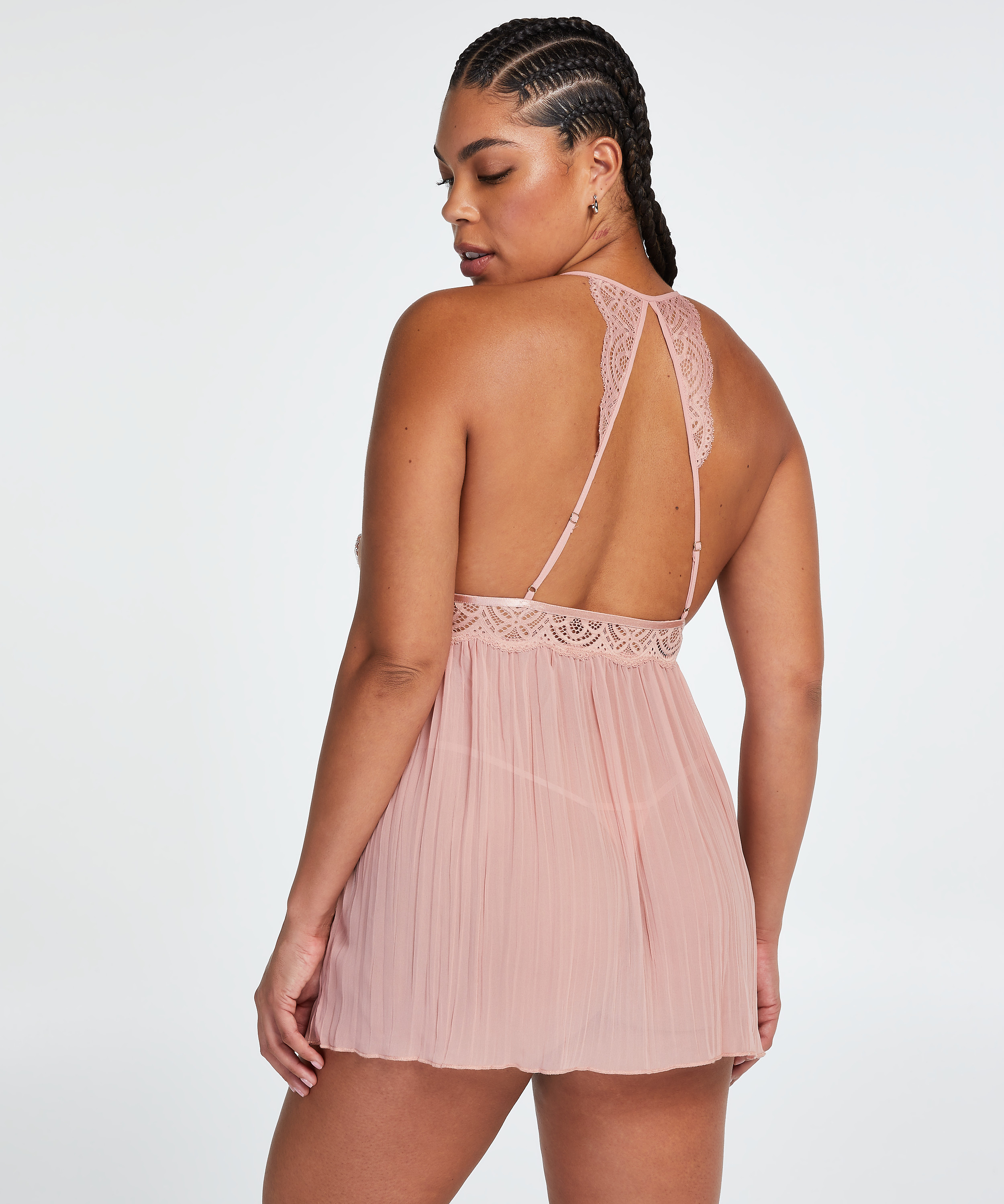 Babydoll Chiffon, Beige, main