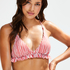Triangle bikinitop Julia, Rood