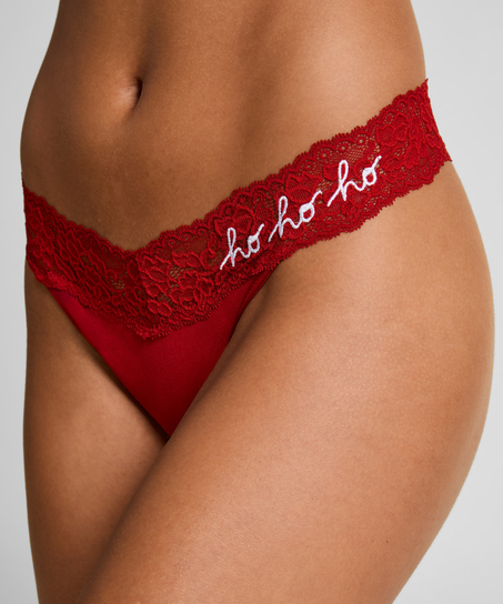 Kerst String, Rood