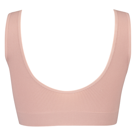 Naadloze bralette, Roze